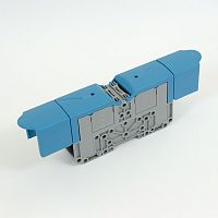 MRK 150B Силовой клеммник на DIN-рейку 150 мм.кв., болт., (синий) (2425) | код 1030091 | ONKA