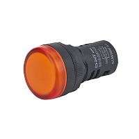 Индикатор ND16-22DS/4C оранжевый, компактный, встр. конденсатор, IP65 АС380В (R) | код 828192 | CHINT