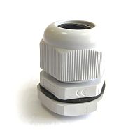 Сальник MG 20 пластик (10-14мм) IP68 серый ГОФРОМАТИК (ЗЭТАРУС) | код zeta30900 | ГОФРОМАТИК