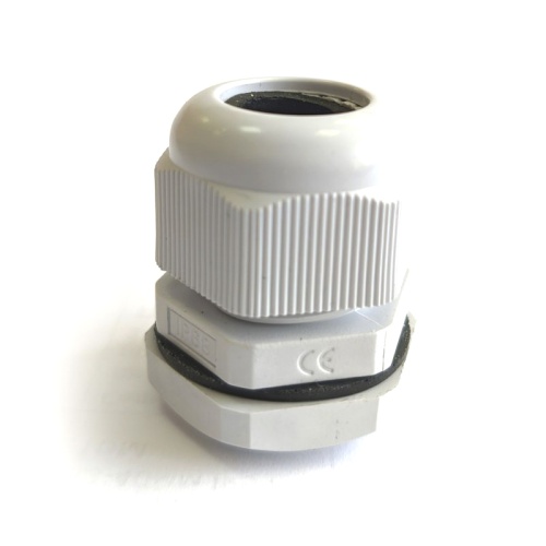 Сальник MG 20 пластик (10-14мм) IP68 серый ГОФРОМАТИК (ЗЭТАРУС) | код zeta30900 | ГОФРОМАТИК