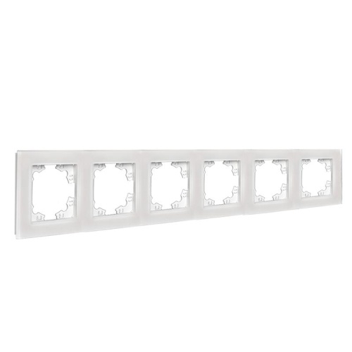 Рамка 6-м Афина стеклянная жемчуж. UNIVersal 2265 фото 2