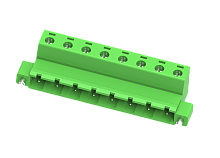 MC-PB7.62H08C-K Разъём штекерный MC, шаг 7.62мм,8 конт. с винт.,зел., шт | код MC-PB7.62H08C-K | SUPU
