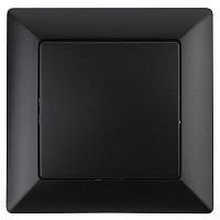 Выключатель Intro Solo 4-101-05 одноклавишный 10А-250В, IP20, СУ, антрацит | код Б0053548 | ЭРА