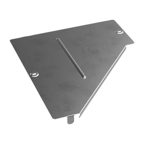 Крышка переходника левого Стандарт INOX (AISI 304) 400х150 Промрукав | код PR16.4302 | ПРОМРУКАВ Крышка переходника левого Стандарт INOX (AISI 304) 400х150 Промрукав | код PR16.4302 | ПРОМРУКАВ