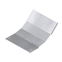 Крышка на угол вертикальный внутренний 45 градусов 100х400, R600 | код UKIC614 | DKC