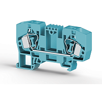 306 251, Клеммник пружинный 10мм.кв. (синий), YBK10 | код 0.0.0.3.06251 | KLEMSAN