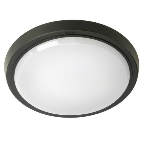 Светильник светодиодный ДБО-25w 6500К 2000Лм круглый черный | код 51476 | Feron