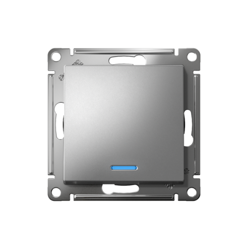 ATLASDESIGN 1-клавишный ВЫКЛЮЧАТЕЛЬ с подсветкой ,сх.1а, 10АХ, быстрозажимные клеммы,сТАЛЬ | код ATN000913S | Systeme Electric ATLASDESIGN 1-клавишный ВЫКЛЮЧАТЕЛЬ с подсветкой ,сх.1а, 10АХ, быстрозажимные клеммы,сТАЛЬ | код ATN000913S | Systeme Electric