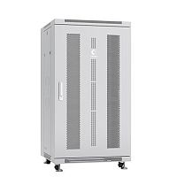 Cabeus ND-05C-22U60/100 Шкаф монтажный телекоммуникационный 19 напольный для распределительного и серверного оборудования 22U 600x1000x1166mm (ШхГхВ) передняя и задняя перфорированные двери, ручка с замком, цвет серый (RAL 7035) | код 7200c (0) Брен