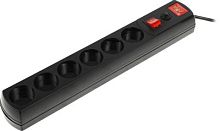 Сетевой фильтр Most R 2м (6 розеток) черный (коробка) | код 578417 | MOST