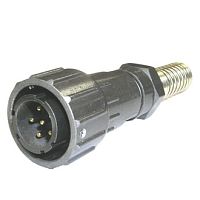 Разъём быстроразъёмный SZC FQ18-6pin TJ-8, 6-ти контакнтый | код 106949 | SZC