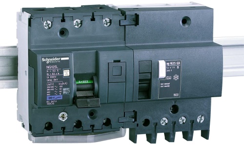 Выключатель автоматический трехполюсный NG125L 63А C 50кА | код. 18806 | Schneider Electric 