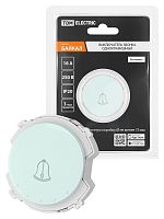 Выключатель звонка 1-кл. 16А 250В фисташковый, Байкал TDM | код SQ1819-0153 | TDM