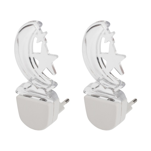 Комплект (2шт./уп.) Ночник светодиодный ЛУННАЯ НОЧЬ BLUE (питание от сети AC 230 В/50 Гц) | код 75-0311-1 | REXANT Комплект (2шт./уп.) Ночник светодиодный ЛУННАЯ НОЧЬ BLUE (питание от сети AC 230 В/50 Гц) | код 75-0311-1 | REXANT