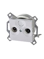 Розетка TV-R ABB Levit оконечная жемчуг 5011H-A03503 68W | код 2CHH083503A6068 | ABB