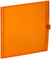TEKFOR Дверца для корп. пласт. КМПн-54 IP65 оранж. пр. IEK | код TF-KP72D-DV-54-K09 | IEK