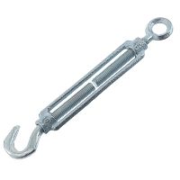Талреп 10мм DIN 1480 (крюк-кольцо) перф. подвес оцинк. СТРОЙМЕТИЗ UTORM4110042