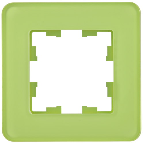 BRITE Рамка 1-мест. РУ-1-2-Бр стекло эко грин RE IEK | код BR-M12-G-41-K06 | IEK фото 5 BRITE Рамка 1-мест. РУ-1-2-Бр стекло эко грин RE IEK | код BR-M12-G-41-K06 | IEK фото 5