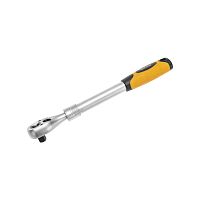 Ключ телескопический трещоточный 1/2, 330-460мм, CrV, двухкомпонентная рукоятка KRANZ | код KR-12-8411 | KRANZ