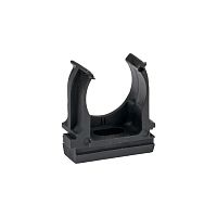 Крепеж-клипса d16 мм (100 шт) черная-Plast | код  derj-z-16-black | EKF
