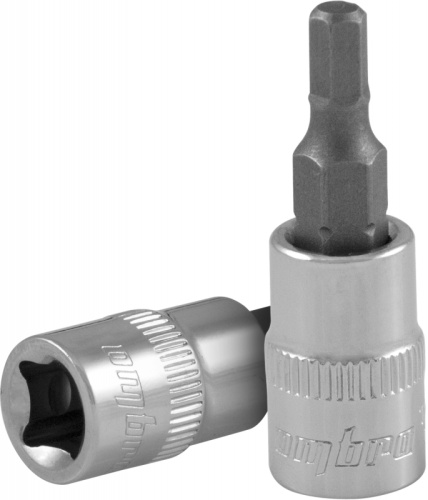 138203 Насадка торцевая 3/8DR с вставкой-битой шестигранной, H3 | код 138203 | Ombra