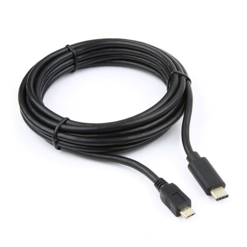 Кабель USB Cablexpert CCP-USB2-mBMCM-10, USB2.0 microBM/USB Type-C, 3м, пакет | код CCP-USB2-mBMCM-10 | Cablexpert Кабель USB Cablexpert CCP-USB2-mBMCM-10, USB2.0 microBM/USB Type-C, 3м, пакет | код CCP-USB2-mBMCM-10 | Cablexpert