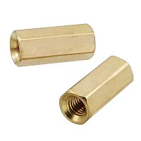 Стойка для печатной платы RUICHI PCHSS-11, шестигранная латунная | код 107903 | Ruichi