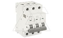 Авт. выключатель GYM9-3P-1D, 3P, 1A, хар-ка D, 6kA, 3M | код GYM93P1D | GEYA