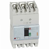 Автоматический выключатель DPX3 160 - термомагнитный расцепитель - 25 кА - 400 В~ - 3П - 40 А | код. 420042 | Legrand 