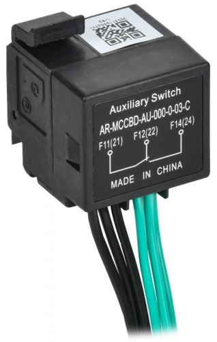 ARMAT Доп. контакт левый MCCB типоразмер A, D 2NO2NC IEK | код AR-MCCBD-AU-000-0-03-C | IEK