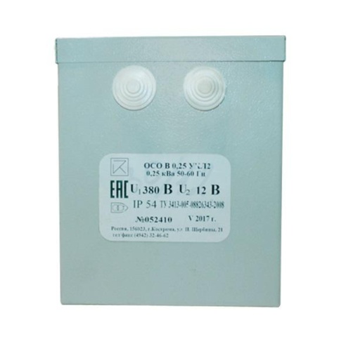 Трансформатор напряжения понижающий ОСО В-0.25 УХЛ2 380/24 | код ОС0000014434 | ФКУ ИК-1 (Кострома) Трансформатор напряжения понижающий ОСО В-0.25 УХЛ2 380/24 | код ОС0000014434 | ФКУ ИК-1 (Кострома)