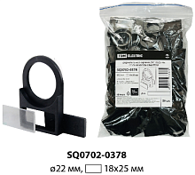 Держатель маркировки ДМ 18х25 мм со съемной панелью TDM | код SQ0702-0378 | TDM