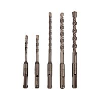 Набор буров по бетону 5-6х110 6-8-10х160мм 5шт пластик. коробка SDS PLUS | код KR-91-0406 | Kranz