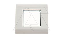 Адаптер для креплений информационных розеток в стену 2XRJ45, с металич.суппортом | код 125461 | Toten