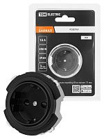 Розетка 2П+З 16А 250В с защ. шт. агат, Байкал TDM | код SQ1819-0207 | TDM