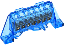 TEKFOR Шина N ноль в комб. изол. Стойка 6х9-7-С IEK | код TF-NN10-07-DP-K07 | IEK