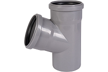 Тройник канализационный 67 град. 110х75 | код 115310 | Ostendorf