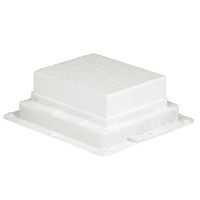 Пластиковая монтажная коробка - для встраивания напольных коробок на 12 модулей или с глубиной 65 мм на 10 модулей | код 089630 | Legrand