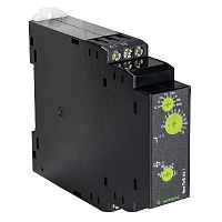 Многофункциональное многодиапазонное реле времени, входное напряжение: 20.4 … 264 V AC/DC, 4 временных функции, настраиваемый интервал времени: 0.1 с … 1200 ч, 1 переключающий контакт, коммутируемый ток: 5А, установка на DIN рейку, серия flare TIME Код то