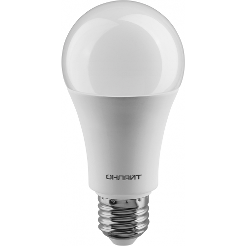 Лампа светодиодная 27вт OLL-A60-27-230-4K-E27 | код 90407 | ОНЛАЙТ
