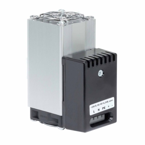 Компактный обогреватель с вентилятором 75 Вт, 230 В + 24 В DC | код R5FMHT75 | DKC