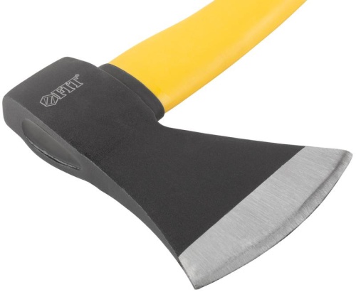 Топор кованая усиленная сталь, усиленная фиберглассовая ручка 800 гр | код 46208 | FIT фото 5