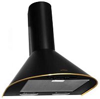 Вытяжка каминная Elikor Эпсилон 60П-430-П3Л черный/золотистый управление: ползунковое (1 мотор) | код 837069 | ELIKOR