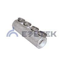 Муфта соединительная болтовая 16 мм, алюминий | код 74624 | ЕЗЕТЕК