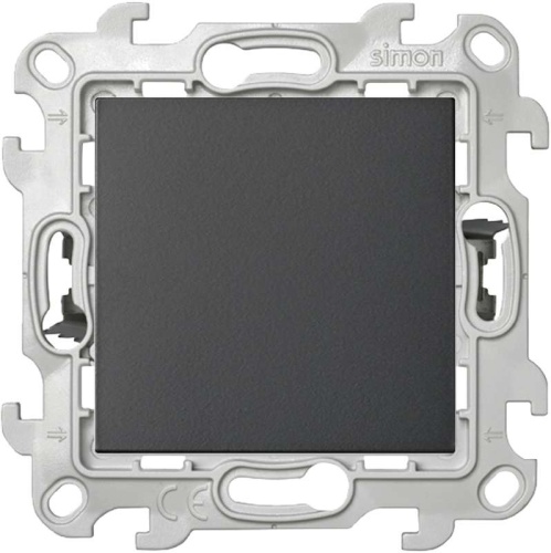 Механизм переключателя 1-кл. 1п 2мод. СП 10А IP20 Push&Go графит | Код. 2420201-038 | Smon