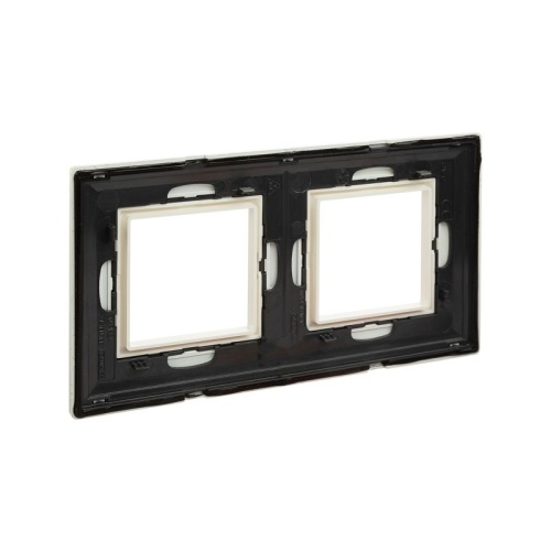 Рамка из металла, ''Avanti'', белая, 4 модуля | код 4400854 | DKC фото 4