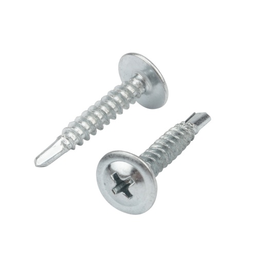 Саморез с прессшайбой KRANZ ПШС сверло 4.2х25, пакет (20шт.) | код 1182-4225-4 | KRANZ