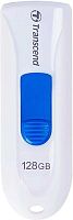 Флеш Диск Transcend 128GB Jetflash 790 TS128GJF790W USB3.0 белый | код 981800 | Transcend