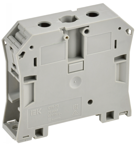 Колодка клеммная CTS 70мм2 серая IEK | код YCT10-00-K03-070 | IEK