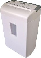 Шредер Cactus CS-SH-C3 белый (секр.P-4) перекрестный 8лист. 13лтр. скрепки скобы пл.карты | код 1991563 | CACTUS